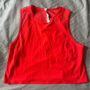 Sculpt Cropped Tank Top Size 10